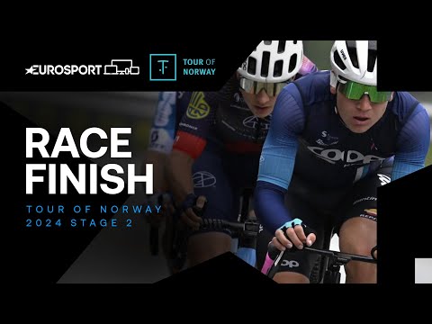 BIG WIN 🫡 | Tour of Norway Stage 2 Race Finish | Eurosport Cycling