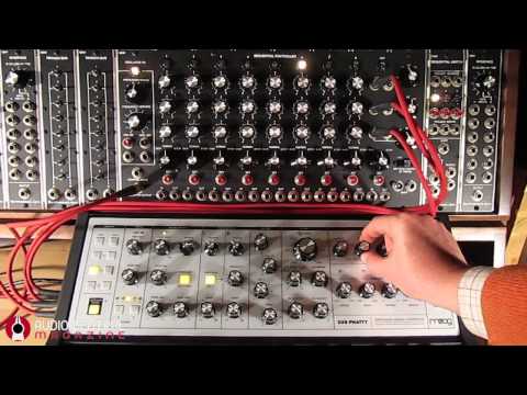 Пример использования модуля секвенсора Moog 960