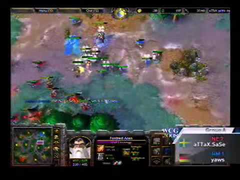 2008 GF First day: WarCraft match: aTTaXSaSe vs yaws