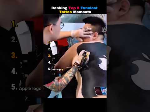 Ranking Top 5 Funniest Tattoo Moments 😂