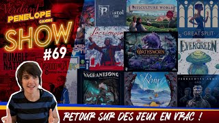 [ PENELOPE SHOW #69 ] - Retour sur les jeux auxquels j'ai joué dernièrement #1 !