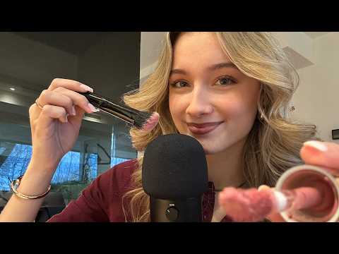 Lofi ASMR - Doing Your Makeup By The Fire!