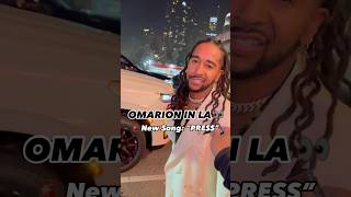 Omarion says new song coming… Press! #omarion #singer #rnb