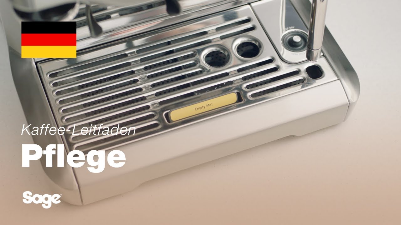 Reinigung der Abtropfschale