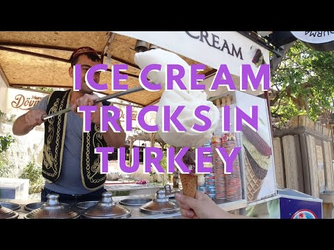 Maras Dondurma Ice Cream Tricks in Turkey | Food Worth Traveling For