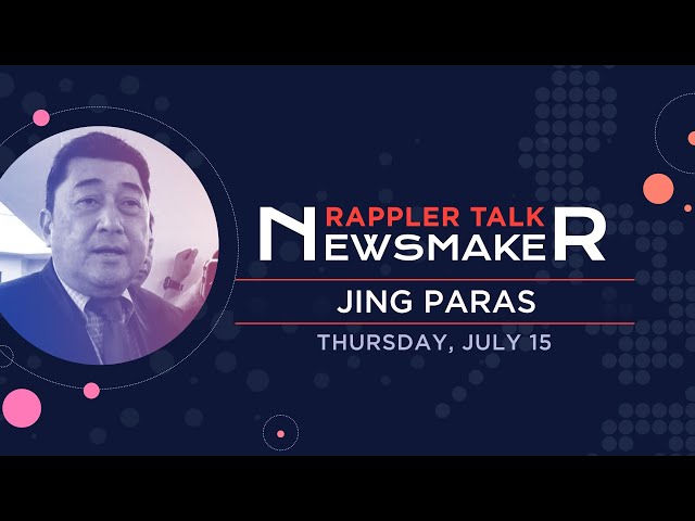 Rappler Talk Newsmaker: New presidential political adviser Jing Paras