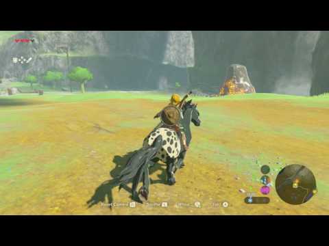 Catch your first horse & Ha Dahamar Shrine walkthrough – The Legend Of Zelda  Breath Of The Wild #8