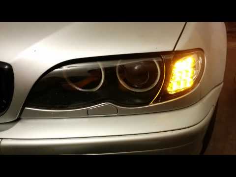 BMW E46 facelift DEPO LED corner light