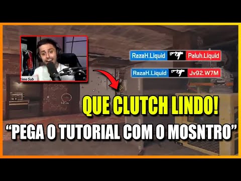 RAZAH GANHANDO UM CLUTCH INSANO CONTRA O PALUH E JV - R6 CLIPS