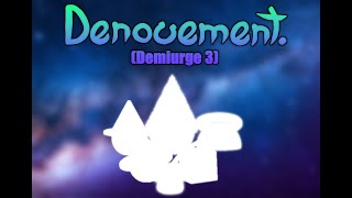 Cover art for denounment
