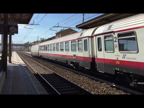 Transito veloce Frecciabianca con E414 a Falconara