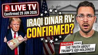 🚨 LIVE TV: Iraqi Dinar RV Confirmed? + The Truth About Donald Trump’s Secret IQD Holdings!