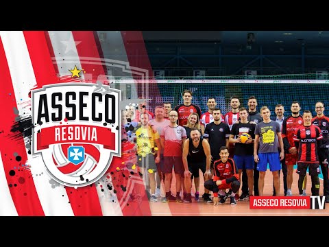 Kulisy wspólnego treningu siatkarzy i sponsorów Asseco Resovii