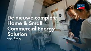 Ontdek de nieuwe complete Home & Small Commercial Energy Solution van 
