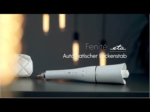 ETA Automatischer Lockenstab, Durchm. 25 mm, 33 W, Keramik, Turmalin, 4 Temperatur,   Ionisierung