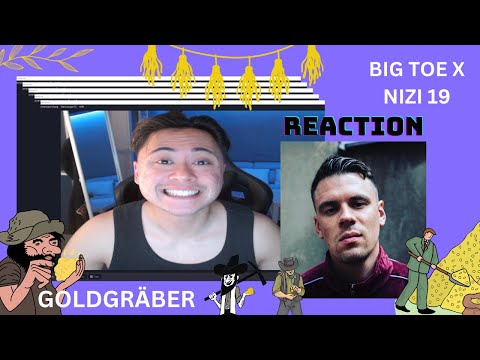 KUYA REAGIERT ZU Big Toe x Nizi - Goldgräber (prod. Al Majeed) #reaction #nizi19 #rap #music #fun