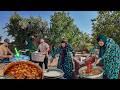 We Cooked For 50 People In An Ancient Village Cabin ️