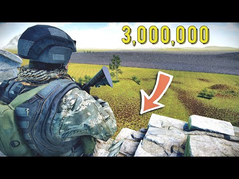 Modern Soldiers vs 3,000,000 Zombies - UEBS 2