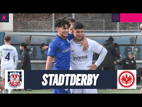 Frankfurter U19-Derby: Gelingt Eintracht die Generalprobe? | FSV Frankfurt - Eintr. Frankfurt (U19)