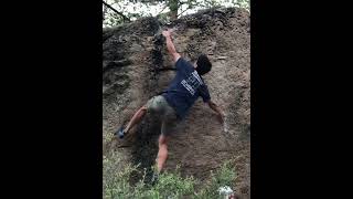 Video thumbnail of One Move of Fury, V8. June Lake