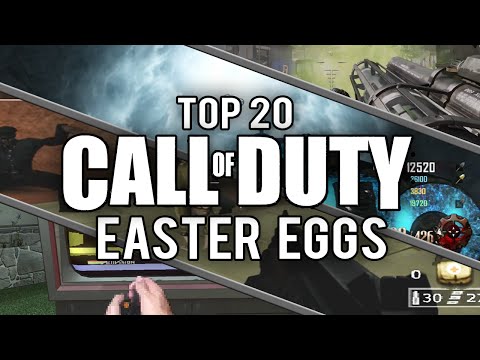 My Top 20 Call of Duty Easter Eggs and Secrets Video