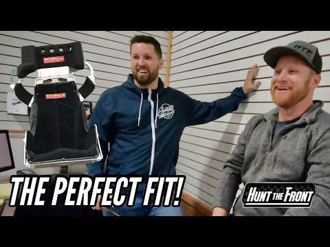 New Race Car, New Seat! Custom Seat Fitting at ButlerBuilt with Chris Ferguson