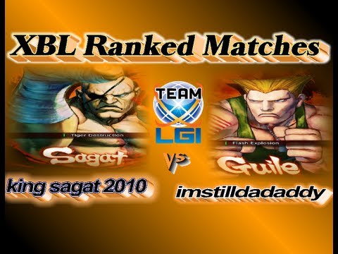 XBL Ranked Matches  king sagat 2010 vs imstilldadaddy AE2012