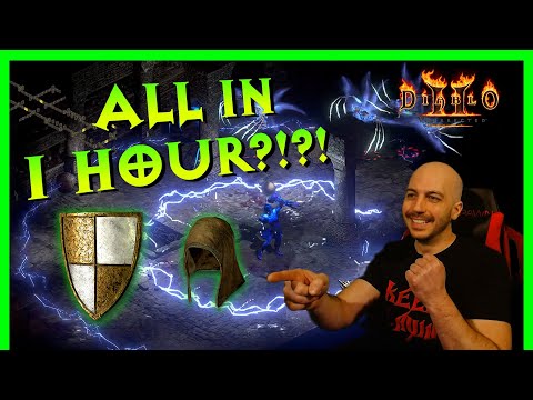 Day 1 Ladder, Leveling up My Gear FAST - Diablo 2 Resurrected