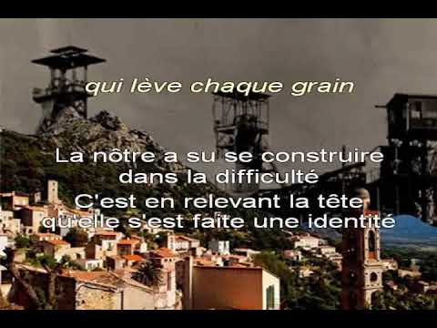 I MUVRINI - GRAND CORPS MALADE, « Una Terranova » - Chanté CORSE/ FRANÇAIS + Trad FRANÇAIS