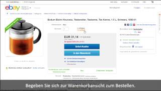 Wie kann man bei eBay etwas kaufen ?