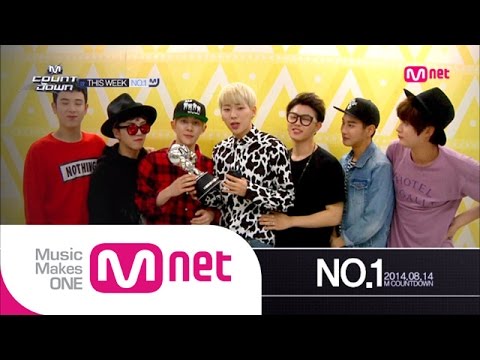 Mnet [엠카운트다운] Ep.389 : No.1 of the week,  Block B - H.E.R @MCOUNTDOWN_140814