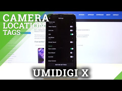 How to Hide Location Tags on Photos in Umidigi X – Switch Off Camera Location Tags