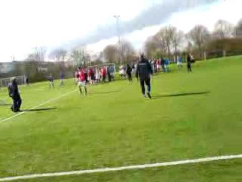 opstoot bij Rohda B1 - Sportlust B1 2-1