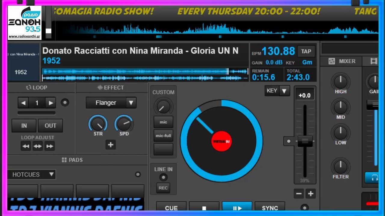 297th Tangomagia radioshow at RadioXanthi93.5 - Thursday 15/4/2021