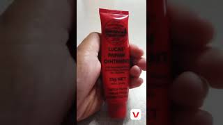 Lucas pawpaw ointment short review😊