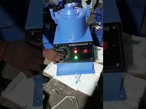 Electrical Bitumen Extractor Motorized