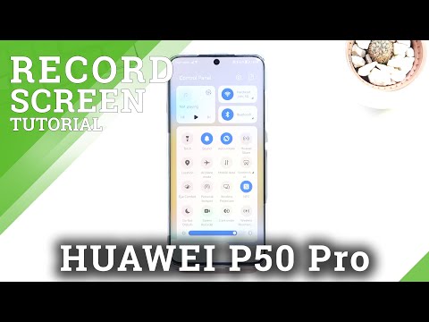 HUAWEI P50 Pro Record Screen | Screen Recording Tutorial