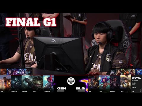 GEN vs BLG - Game 1 | Grand Finals LoL MSI 2024 | Bilibili Gaming vs Gen.G G1 full game
