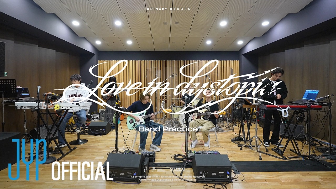 Xdinary Heroes "Love in dystopia" Band Practice Video
