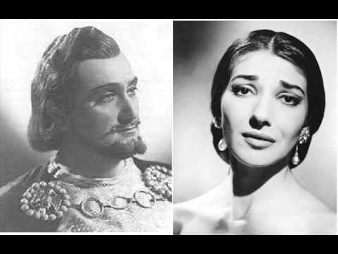 Francesco Albanese e Maria Callas - Parigi, o cara (Verdi - La traviata)