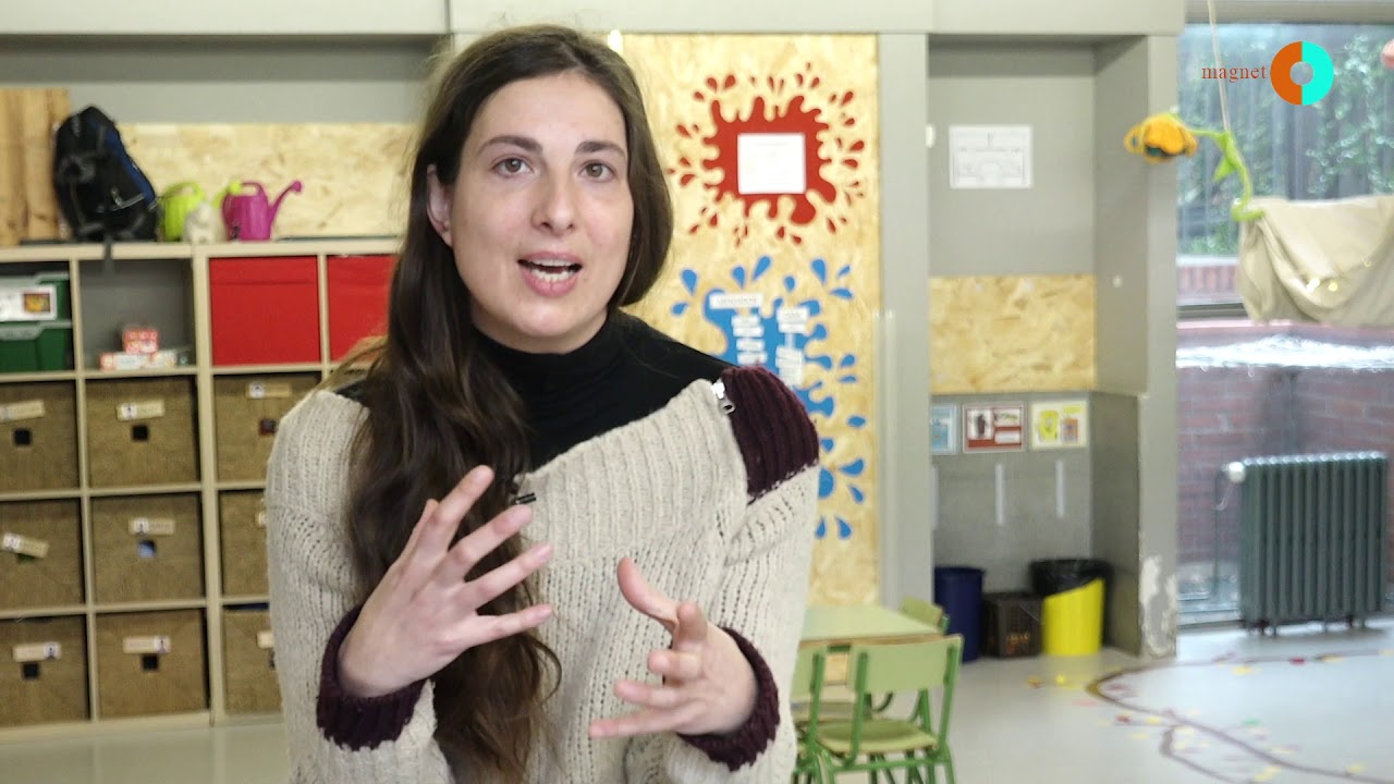 Judit Onsès, formadora Magnet de l'escola Mas Casanovas