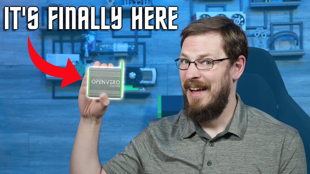 You NEED This for Your Server Racks - Openviro Axe PoE Launch!