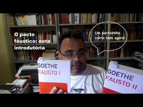 O pacto fustico: nota introdutria