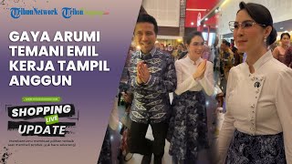 Dipuji Ibu Pejabat Sederhana, Intip Gaya Arumi Bachsin Temani Emil Dardak Kerja, Tampil Pakai Batik
