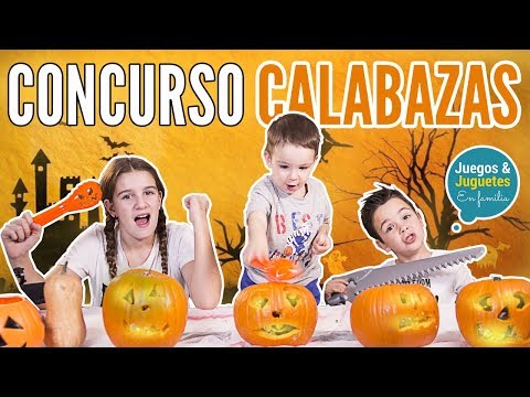 ideas para HALLOWEEN ¡Concurso de CALABAZAS en FAMILIA!
