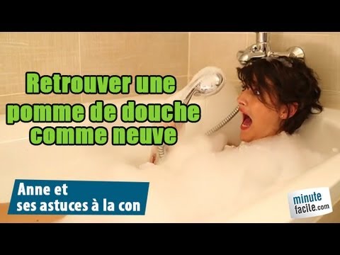 comment nettoyer flexible de douche