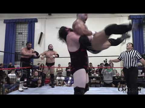 OUTLAW WRESTLING: Bull James & Bear Country vs Joe Gacy, Rex Lawless & Mike Verna