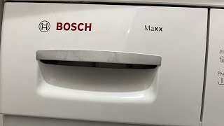 Bosch Washing machine drain problem (Front loader)