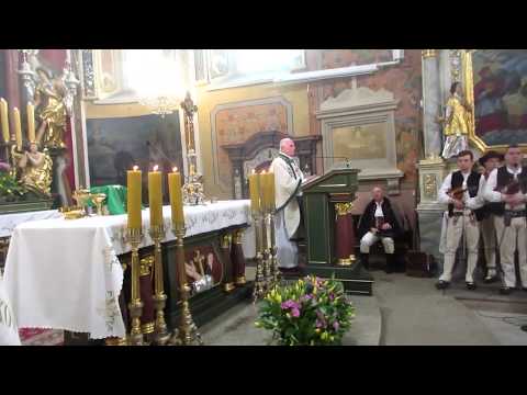 STANEK49 Ks. ZĄZEL PRZED KAZANIEM LITANIA DO MB 2O19.02.17 RYCHWAŁD MSZA w OPRAWIE GÓRALSKIEJ