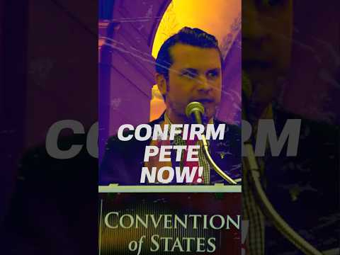 Confirm Pete Hegseth Now! - COSAction